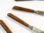 Metal Vintage German Bakelite Knives, 1950s, Set of 6 For Sale - Image 7 of 9