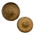 Vintage Pair of Handwoven Vietnamese Bamboo & Straw Field Hats For Sale
