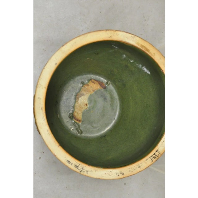 Vintage Chinese Brown Glazed Ceramic Dragon Cachepot Planter Pots - a Pair For Sale - Image 11 of 13