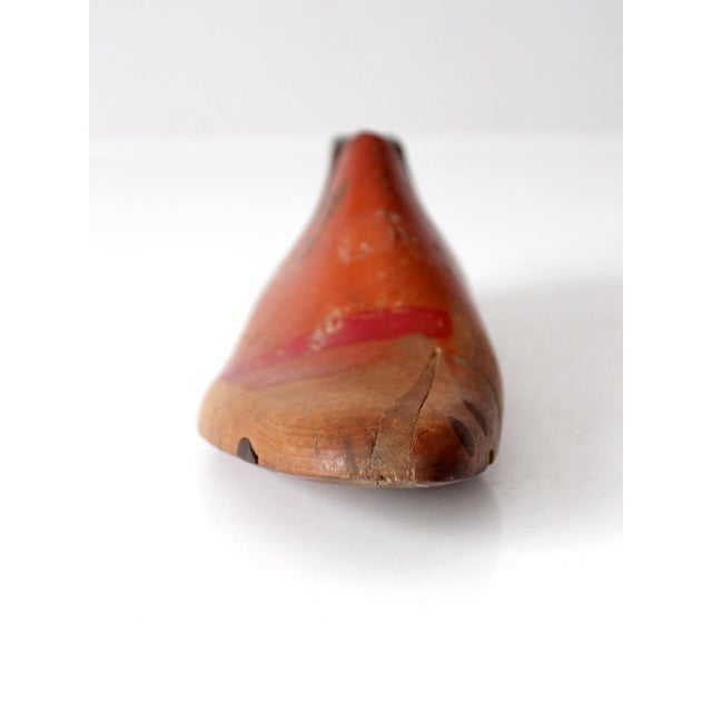 Farmhouse Antique Wooden Shoemaker's Shoe Last For Sale - Image 3 of 15