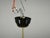 Black Vintage Space Age UFO Pendant Light by Ludib Bratislava, Czechoslovakia, 1960s For Sale - Image 8 of 14