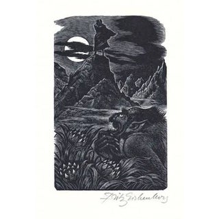 Fritz Eichenberg Tales of Poe Wood Engraving For Sale
