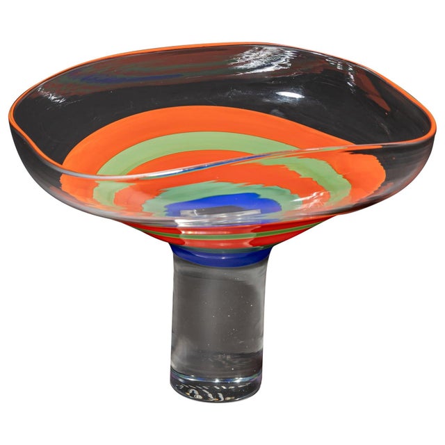 Philips Glass Vase by Ludovico Diaz de Santillana for Venini, Italy, 1968–70 For Sale - Image 17 of 18