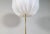 Metal Mid-Century Brass Floor Lamp with Round Cotton Shade from Asea, Sweden, 1960s For Sale - Image 7 of 16
