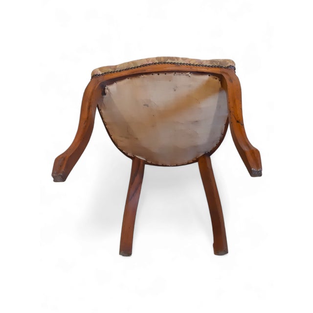 Louis Philippe Chairs in Walnut, 1920s, Set of 2 For Sale - Image 15 of 18