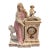 Antique Meissen Porcelain Figural Mantel Clock, Mid-19th Century [Gm] For Sale