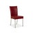 Modern Leather Chairs in Red by Bert Plantagie, Set of 6 For Sale - Image 3 of 12