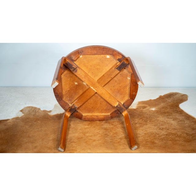 1940s Alvar Aalto Bentwood Coffee Table For Sale - Image 12 of 12