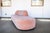 Lee Industries Lee Industries Modern One Arm Slipper Sofa in Velvet For Sale - Image 4 of 7