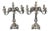 Silver Candlesticks from Vercelli, Set of 2 For Sale