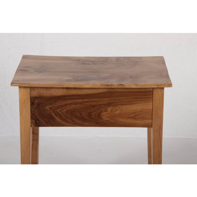 Small Antique Side Table in Walnut, 1850 For Sale - Image 10 of 17