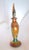 Glass Steven Lundberg (American 1953 - 2008) - Exquisite Vintage Perfume Bottle in Gold Sateen With Lava Strands, Signed/Dated 2002 For Sale - Image 7 of 7