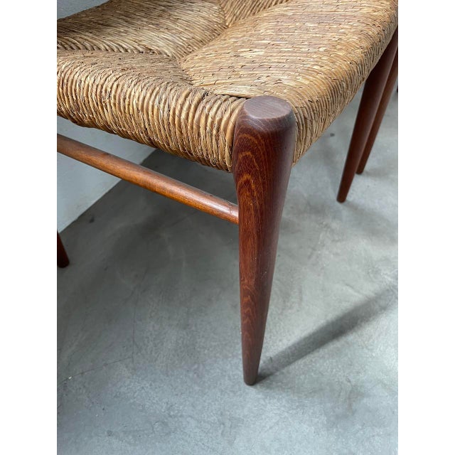 Model 75 Straw Chairs by Niels Otto Møller, 1950s, Set of 4 For Sale - Image 13 of 18