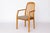 Mid-Century Modern Dining Armchair in Oak and Light Grey Upholstery from Dyrlund, Denmark, 1970s For Sale - Image 3 of 11
