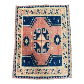 Turkish Yastik Rug 1'9" x 2'4" For Sale