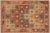 Bohemian Balochi Red/Beige Wool Rug - 4'3''x6'0'' For Sale - Image 10 of 10