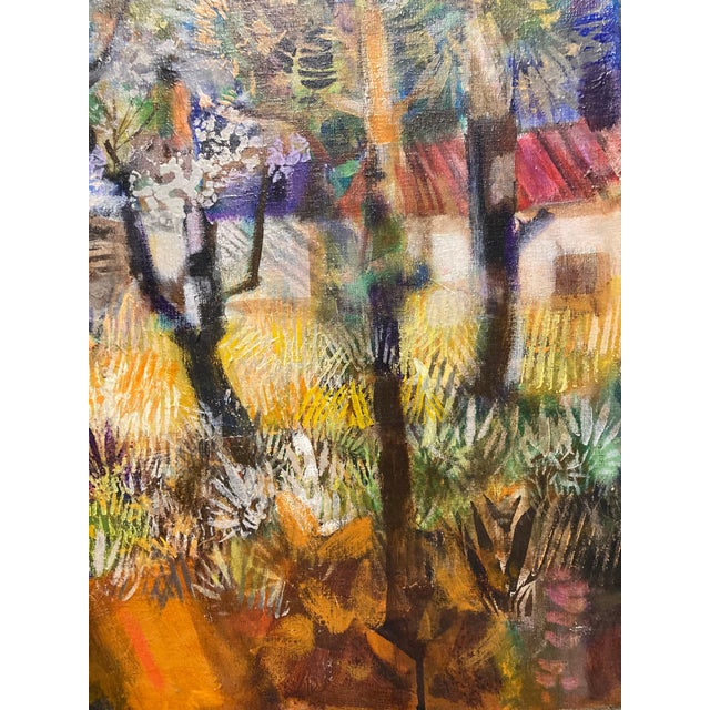 Thalmos, The Sainte-Victoire Mountain, 1980s, Oil on Canvas For Sale - Image 12 of 16