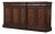 Continental Style Inlaid Front Distressed Sideboard Console For Sale