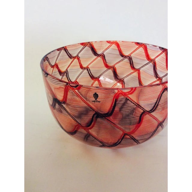 Venini Murano Glass Vase by James Carpenter for Venini, 1981 For Sale - Image 4 of 10