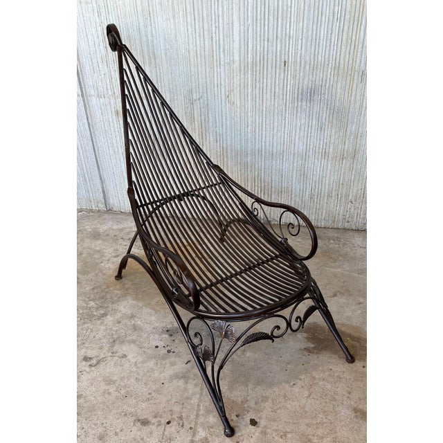 Pair of French Mid-Century Modern Siesta Chaise Lounge Chairs For Sale - Image 4 of 18