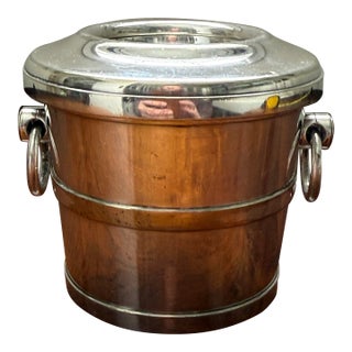 Antique Gorham Silver Plated Champagne Bucket Form Caviar Server For Sale