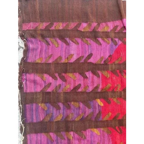 Scandinavian Handwoven Rug, 1960s For Sale - Image 11 of 18