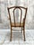 Brown French Individual Bentwood Bistro Chair Carver with Cane Seat, 1920s For Sale - Image 8 of 9