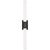 Owen 22" Double Bath Light in Bronze with White Glass Designer: Chapman & Myers Finish: Bronze Height: 22" Width: 2.75"...