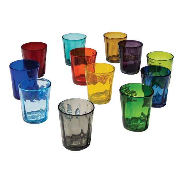 Zafferano Bei Tumbler Assorted - Set of 6 For Sale