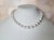 Contemporary South Sea White Pearl Necklace With 14k Gold Clasp For Sale - Image 3 of 11