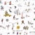 Schumacher x The New Yorker Joana Avillez's Street Scenes Wallpaper In Multicolor On White For Sale
