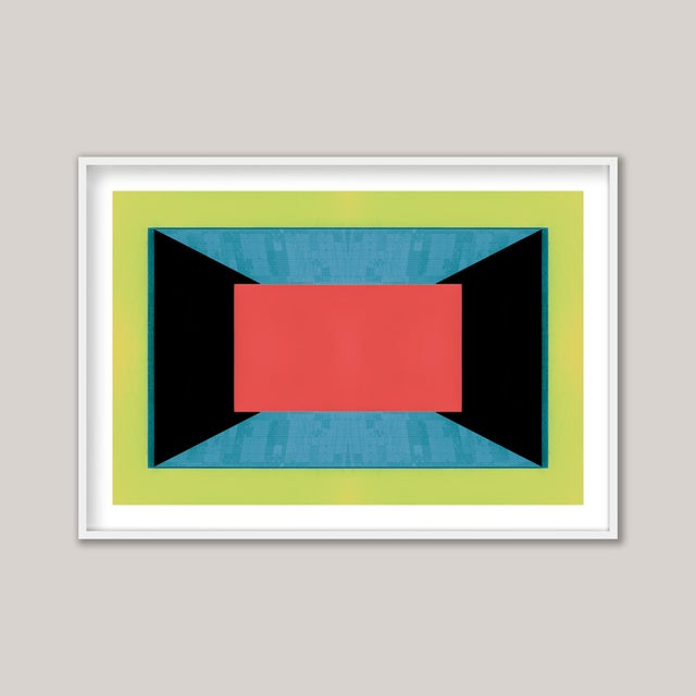 from the Andromeda series - Andromeda Cepheus — a vibrant colour study and abstracted architectural photograph of La...