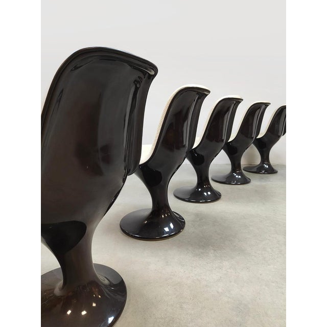 Space Age Orbit Dining Set by Markus Farner & Walter Grunder for Herman Miller, 1960s, Set of 6 For Sale - Image 9 of 10
