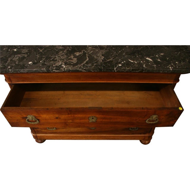 Wood 1800 Antique Chest of Drawers Directoire Style For Sale - Image 7 of 11