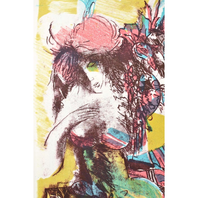 Malda Muizule, Abstract Composition, 1986, Lithograph For Sale - Image 4 of 8