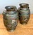 Brown Vintage Asian Cloisonné Urns - A Pair For Sale - Image 8 of 12