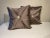 2020s Contemporary Silk Pillows- a Pair For Sale - Image 5 of 5
