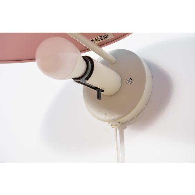 Mid-Century PH Hat Wall Lamps by Poul Henningsen for Louis Poulsen, Denmark, 1961, Set of 2 For Sale - Image 10 of 18