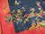 Early 20th Century 1920s Blue Navy Floral Modern Antique Chinese Art Deco Rug 9' 3"x11' 8" Hand Knotted Pile Wool Carpet For Sale - Image 5 of 6