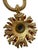 1980s Vintage Sun Necklace on Snake Chain For Sale - Image 5 of 7