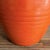 French Vintage 1960s Mid-Century Jacques & Dani Ruelland Style Orange Ceramic Table Lamp, French Modernist For Sale - Image 3 of 5