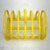 1920s Sunshine Yellow Silver Plated Letter or Toast Stand For Sale - Image 4 of 9