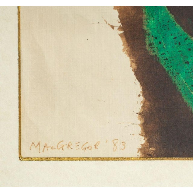 Willard MacGregor Abstract Watercolors, 2 For Sale - Image 4 of 11