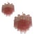 Murano Glass Sputnik Chandeliers by Simoeng, Set of 2 For Sale