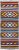Vintage Kilim Handmade Flatweave Multicolor Geometric Wool Runner 3' 0'' X 8' 9'' For Sale - Image 10 of 10