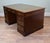 19th Century Victorian Pedestal Desk in Mahogany and Leather Top, 1880 For Sale - Image 5 of 9