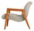 Mid Century Modern Armchair Attributed to Leslie Diamond for Conant Ball For Sale