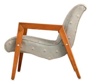Mid Century Modern Armchair Attributed to Leslie Diamond for Conant Ball