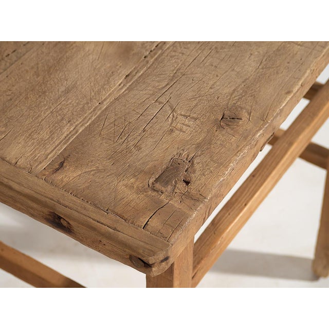 Antique Primitive Style Console Table, 1920s For Sale - Image 3 of 15