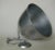 Brushed Aluminum Industrial Round Swag Ceiling Fixture For Sale - Image 4 of 8